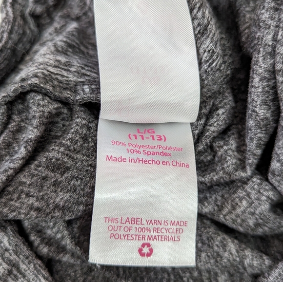 No Boundaries Gray Variegated Yoga Pants - Picture 5 of 5